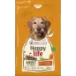 Happy Life - Adult Beef 2,5kg aliment varié au goût boeuf Happy Life - Adult Beef 2,5kg aliment varié au goût boeuf