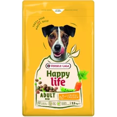 Happy Life - Adult Mini Chicken 2,5kg aliment varié au poulet pour petits chiens à 10,15 € - Versele-Laga - 431091 - Happy Life
