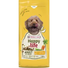Happy Life - Adult Chicken 12,5kg aliment varié au poulet à 40,55 € - Versele-Laga - 431095 - Happy Life