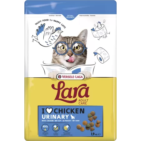 Lara Adult Care Urinbary avec poulet 1,9kg à 8,60 € - Versele-Laga - 441157 - Lara - Versele-Laga