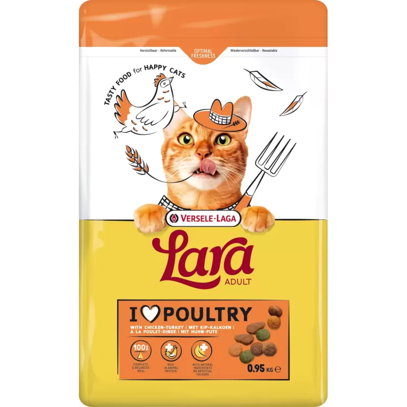 Lara Adult avec poulet et dinde 950gr