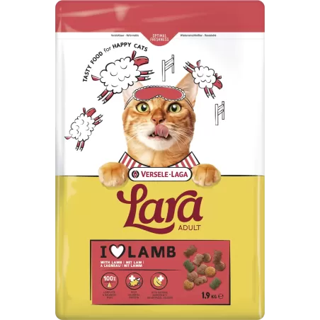 Lara Adult à l'agneau 1,9kg à 7,95 € - Versele-Laga - 441152 - Lara - Versele-Laga