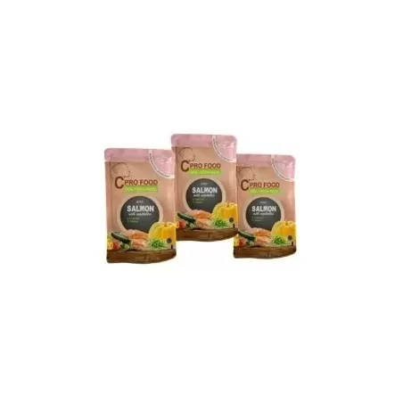 Pâtée Chien Fresh Meal Adult Saumon 300gr - C Pro Food à 2,99 € - C PRO FOOD - DFS300 - C PRO FOOD