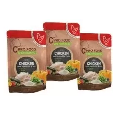 Pâtée Chien Fresh Meal Adult Poulet 300gr - C Pro Food à 2,99 € - C PRO FOOD - DFC300 - C PRO FOOD