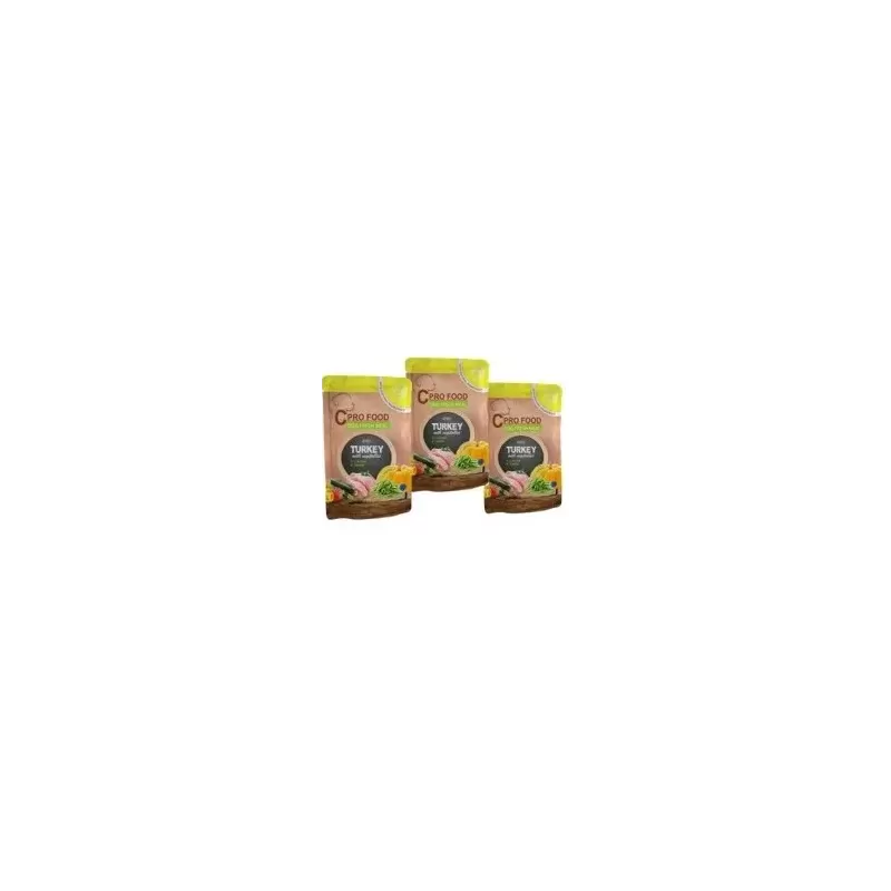 Pâtée Chien Fresh Meal Adult Dinde 300gr - C Pro Food Pâtée Chien Fresh Meal Adult Dinde 300gr - C Pro Food
