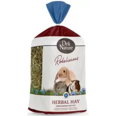 Foin d'Herbes Bleuet & Ortie Rodelicious 600gr - Deli Nature à 4,65 € - Deli Nature - 21360 - Foin