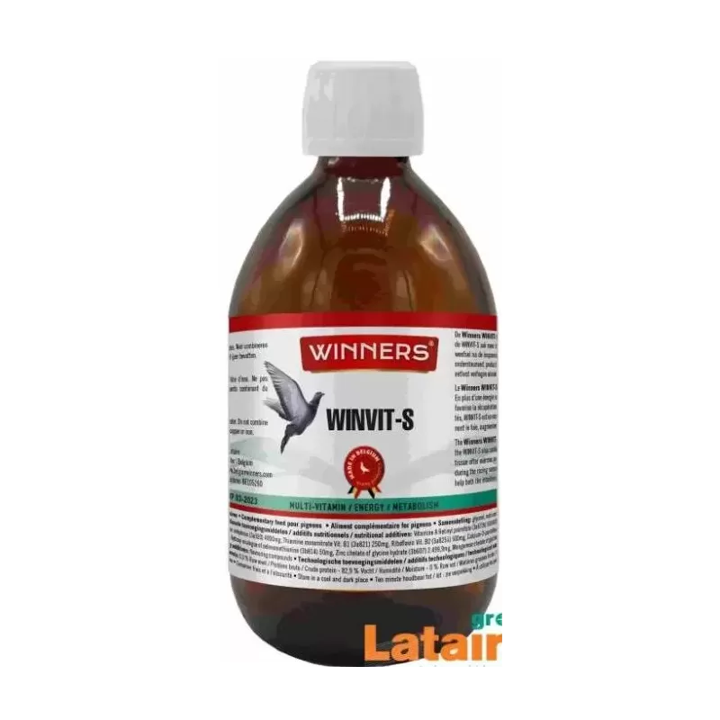 Winvit-S complex multi-vitaminée, énergie et métabolisme 250ml - Winners Winvit-S complex multi-vitaminée, énergie et métabolisme 250ml - Winners