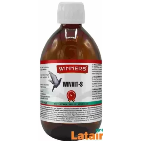Winvit-S complex multi-vitaminée, énergie et métabolisme 250ml - Winners à 14,65 € - Winners - 81230 - Complément Alimentaire