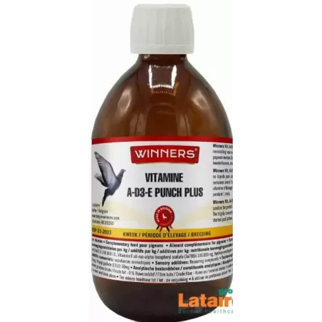 Vitamine A-D3-E Punch 450ml - Winners à 18,75 € - Winners - 81221 - Complément Alimentaire