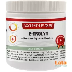 E-Trolyt - récupération, régulateur de l'équilibre hydrique, énergie 300gr - Winners à 7,55 € - Winners - 81248 - Complément ...