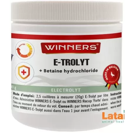 E-Trolyt - récupération, régulateur de l'équilibre hydrique, énergie 300gr - Winners à 7,55 € - Winners - 81248 - Complément ...