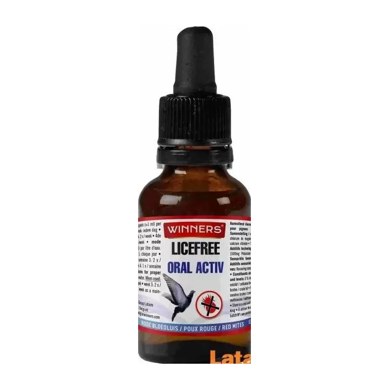 Licefree Oral Activ - protection préventive contre des puces et des acariens 50ml - Winners
