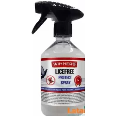 Licefree Protect Spray - prévention mécanique et la lutte contre des acariens au pigeonnier 500ml - Winners à 11,40 € - Winne...