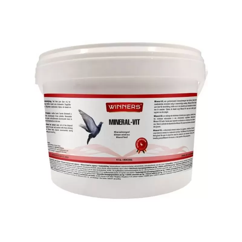 Mineral-Vit - minéraux vitaminés 2,2kg - Winners Mineral-Vit - minéraux vitaminés 2,2kg - Winners