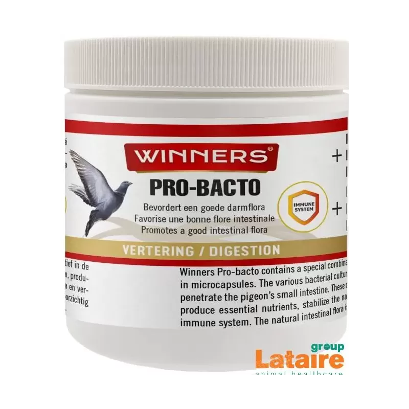Pro-Bacto+ l'acide laurique - probiotiques, fonction intestinale, digestion, condition 350gr - Winners Pro-Bacto+ l'acide laurique - probiotiques, fonction intestinale, digestion, condition 350gr - Winners