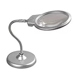 Loupe De Table 2 Lampes Eclairante Led - Bijenhof à 24,00 € - Bijenhof - 302035 - Matériel Apiculteur