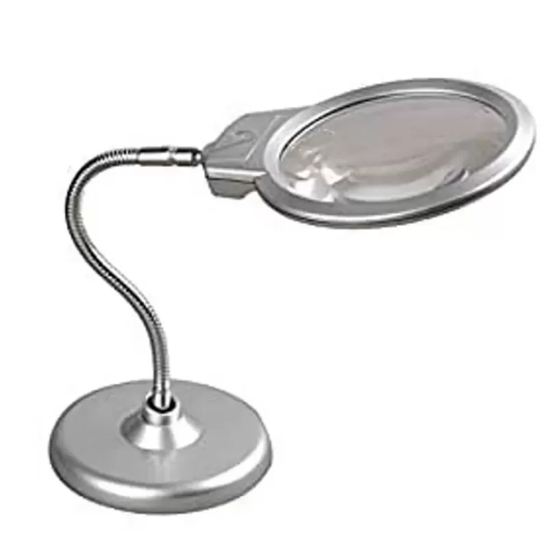 Loupe De Table 2 Lampes Eclairante Led - Bijenhof