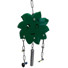 Jouet Perroquet Soleil En Acrylique Vert M - Parrots & Toys à 39,40 € - Vogelhof - Parrots & Toys - AC08-ZON-M - Jouets