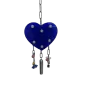 Jouet Perroquet Coeur En Acrylique Bleu - Parrots & Toys à 45,90 € - Vogelhof - Parrots & Toys - AC40-HARTJE-M - Jouets