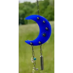 Jouet Perroquet Lune En Acrylique Bleu L - Parrots & Toys - 55,00 € - Vogelhof - Parrots & Toys - 6152420439428 - Ornibird SRL