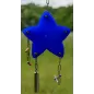 Jouet Perroquet Etoile En Acrylique Bleu L - Parrots & Toys Jouet Perroquet Etoile En Acrylique Bleu L - Parrots & Toys