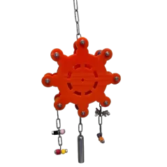 Jouet Perroquet Roue En Acrylique L - Parrots & Toys à 55,00 € - Vogelhof - Parrots & Toys - AC106-ROER-L - Jouets
