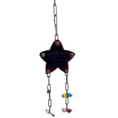 Jouet Perroquet Etoile En Acrylique Rouge S - Parrots & Toys à 39,80 € - Vogelhof - Parrots & Toys - AC-01-STER - Jouets