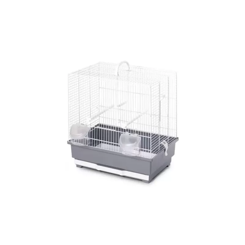 Cage Oiseau Alfa Blanc 40x27x48 cm - Grizo