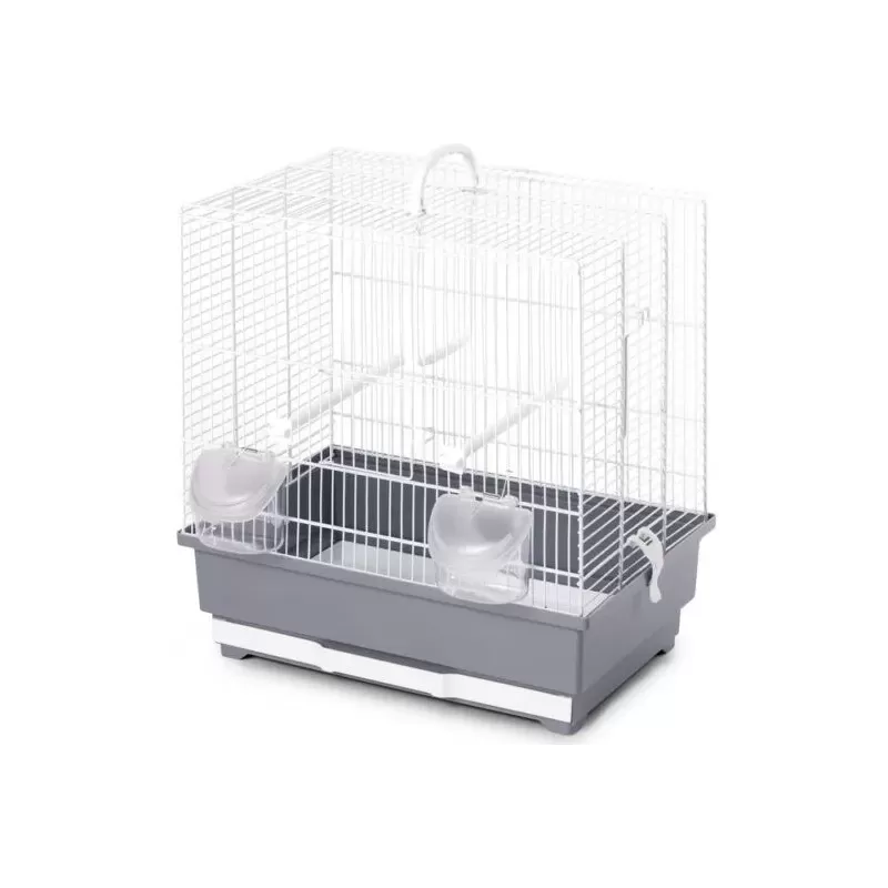 Cage Oiseau Alfa Blanc 53x32x55 cm - Grizo