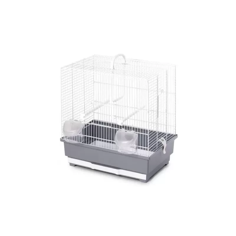 Cage Oiseau Alfa Blanc 59x36x58 cm - Grizo