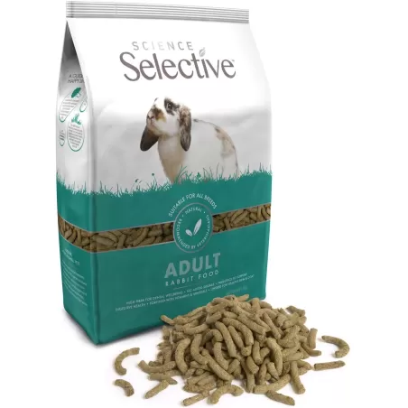 Nourriture Pour Lapin Adulte 3kg - Science Selective à 18,50 € - Science Selective - 202110030 - Nourriture & snacks