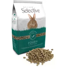 Nourriture Pour Lapin Adulte 4+ 3kg - Science Selective à 19,35 € - Science Selective - 202116040 - Nourriture & snacks