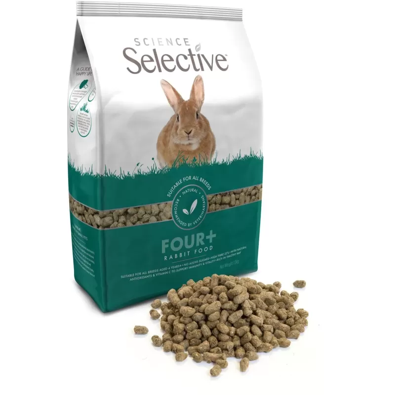 Nourriture Pour Lapin Adulte 4+ 3kg - Science Selective Nourriture Pour Lapin Adulte 4+ 3kg - Science Selective