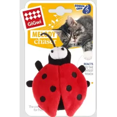 Jouet Pour Chat Coccinelle Mélody Rouge - Gigwi à 11,45 € - Gigwi - GIG/7252 - Souris et peluche