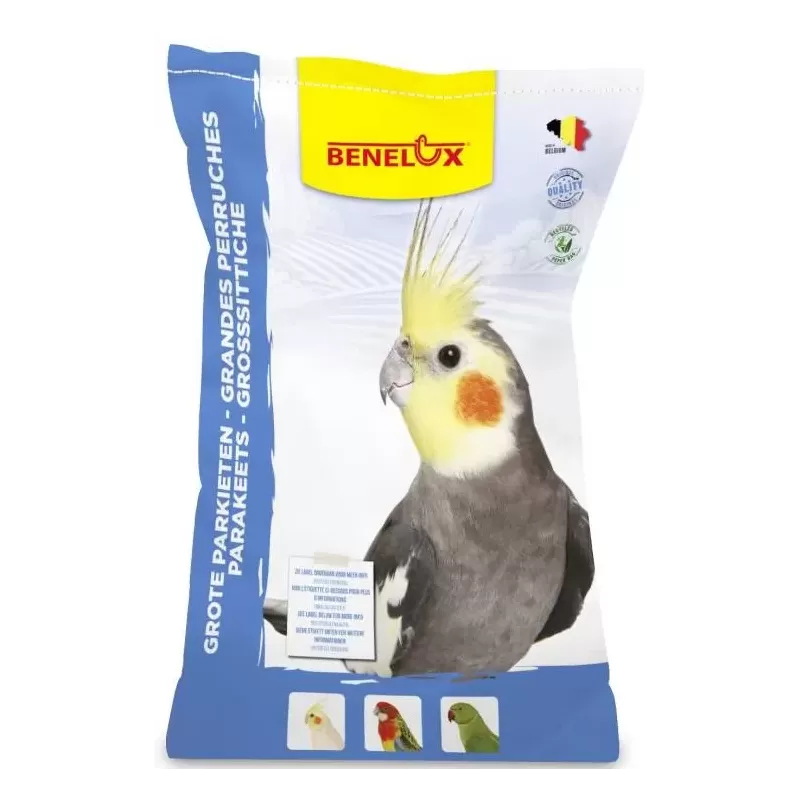 Mélange Grandes Perruches Superieur 20kg - Benelux Mélange Grandes Perruches Superieur 20kg - Benelux