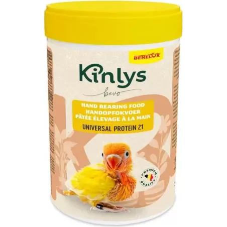 Kinlys Primus Pâtée élevage à la main universel protein 21 500gr - Benelux à 11,95 € - Kinlys - KPS1633005 - Benelux