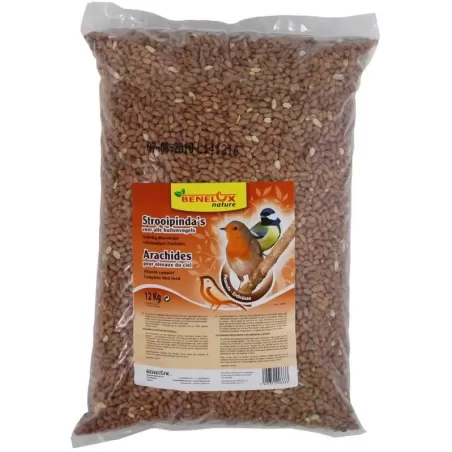 Arachides Décortiquées 12kg - Benelux à 42,50 € - Kinlys - 1133003 - Oiseaux de la nature