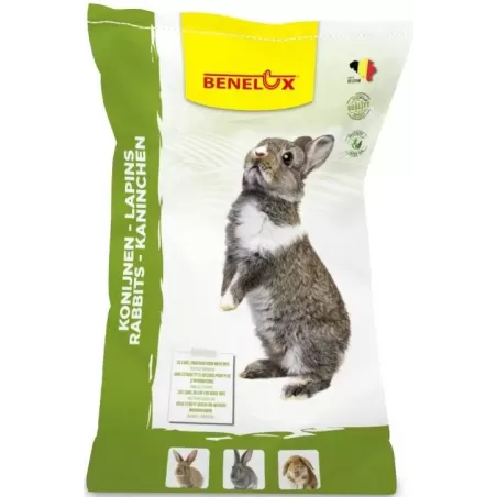 Muesli Lapin + Grains Souffles 20kg - Benelux à 23,95 € - Kinlys - 3110031PAB - Mélanges grand conditionnement