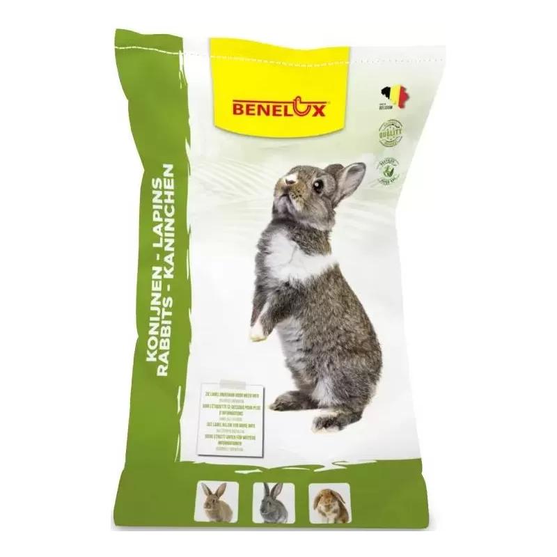 Granulés Lapins-Nains 25kg - Benelux Granulés Lapins-Nains 25kg - Benelux