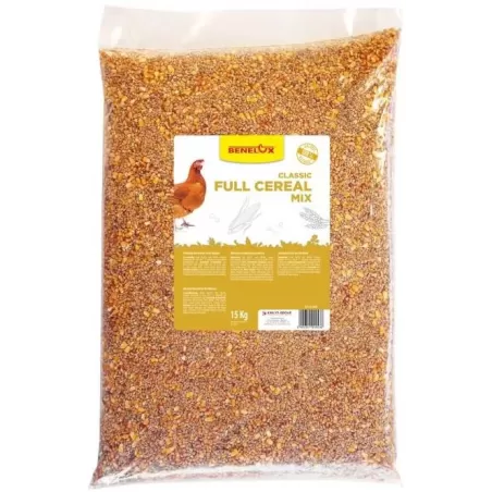 Classic Full Cereal Mix 15kg - Benelux à 11,45 € - Kinlys - 2210042 - Volaille