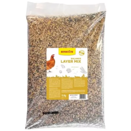 Balance Layer Mix 15kg - Benelux à 13,95 € - Kinlys - 2210046 - Volaille