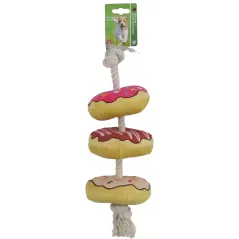 Jouet en peluche pour chien Donuts Couineur 40cm - Gebr. De Boon à 9,95 € - Gebr. de Boon - 0205496 - Jouets en peluche