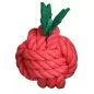 Jouet pour rongeur Boule à nœuds Fruity Rouge 8cm - Gebr. De Boon à 6,95 € - Gebr. de Boon - 0204656 - Balles pour hamster