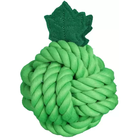 Jouet pour rongeur Boule à nœuds Fruity Vert 8cm - Gebr. De Bon à 6,95 € - Gebr. de Boon - 0204657 - Balles pour hamster