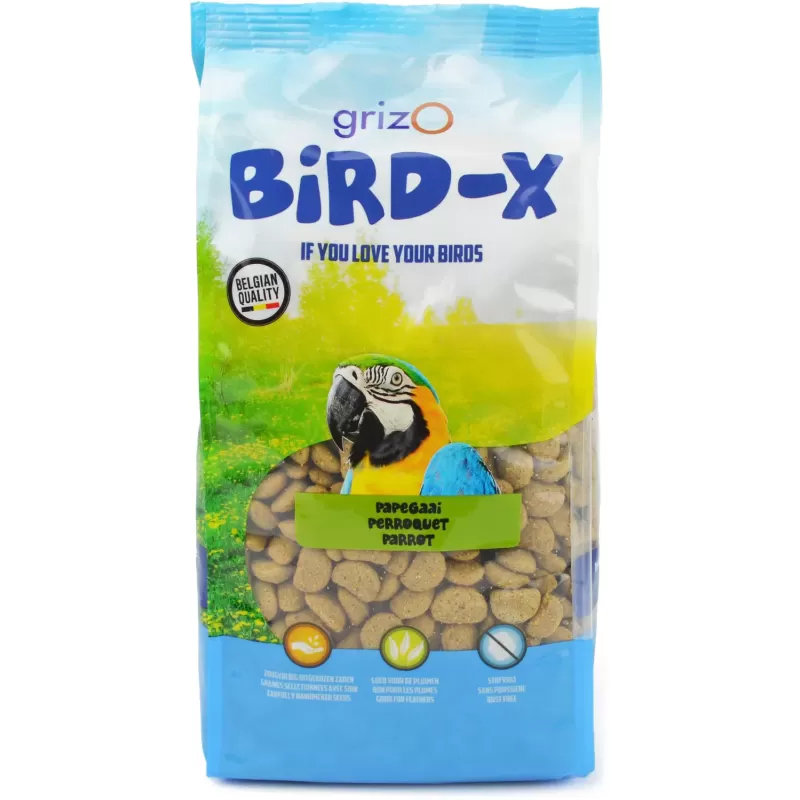 Bird-X Perroquet Premium Original Maintenance 10kg - Grizo