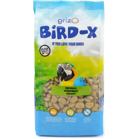Bird-X Perroquet Premium Original Maintenance 10kg - Grizo à 49,95 € - Grizo - 102007100 - Perroquets