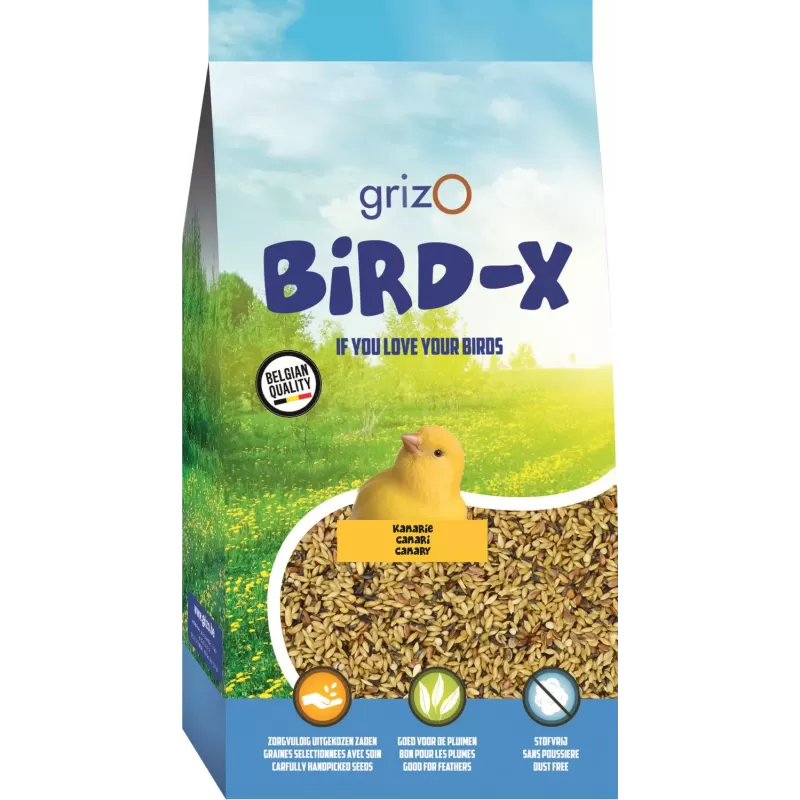 Bird-X Canaris Elevage 0,6% Navette 5kg - Grizo