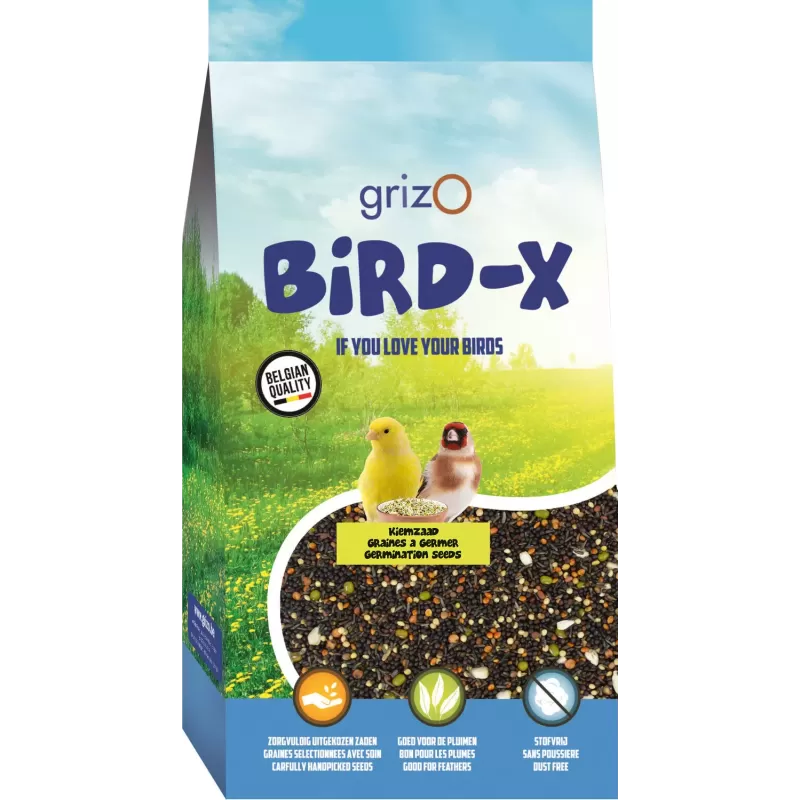 Bird-X Graines à Germer Canaris et Pinson 1kg - Grizo