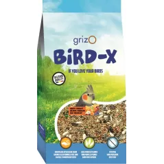 Bird-X Grande Perruche avec Fruits 5kg - Grizo à 10,95 € - Grizo - 101023050 - Grandes Perruches