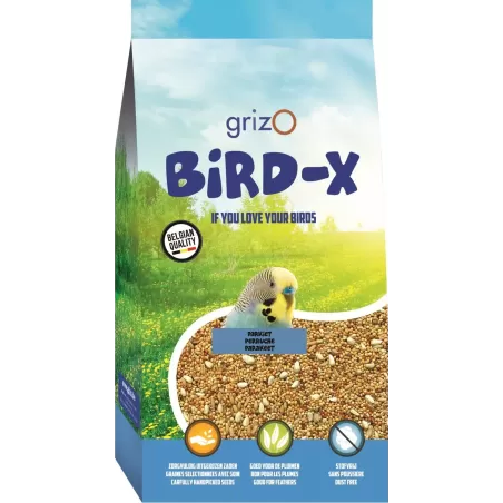 Bird-X Perruche avec Cardy 20kg - Grizo à 23,95 € - Grizo - 101012200 - Perruches